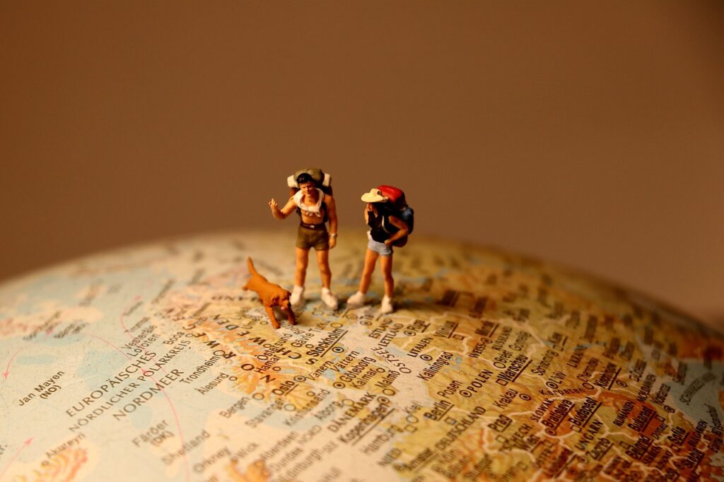 globe, map, world